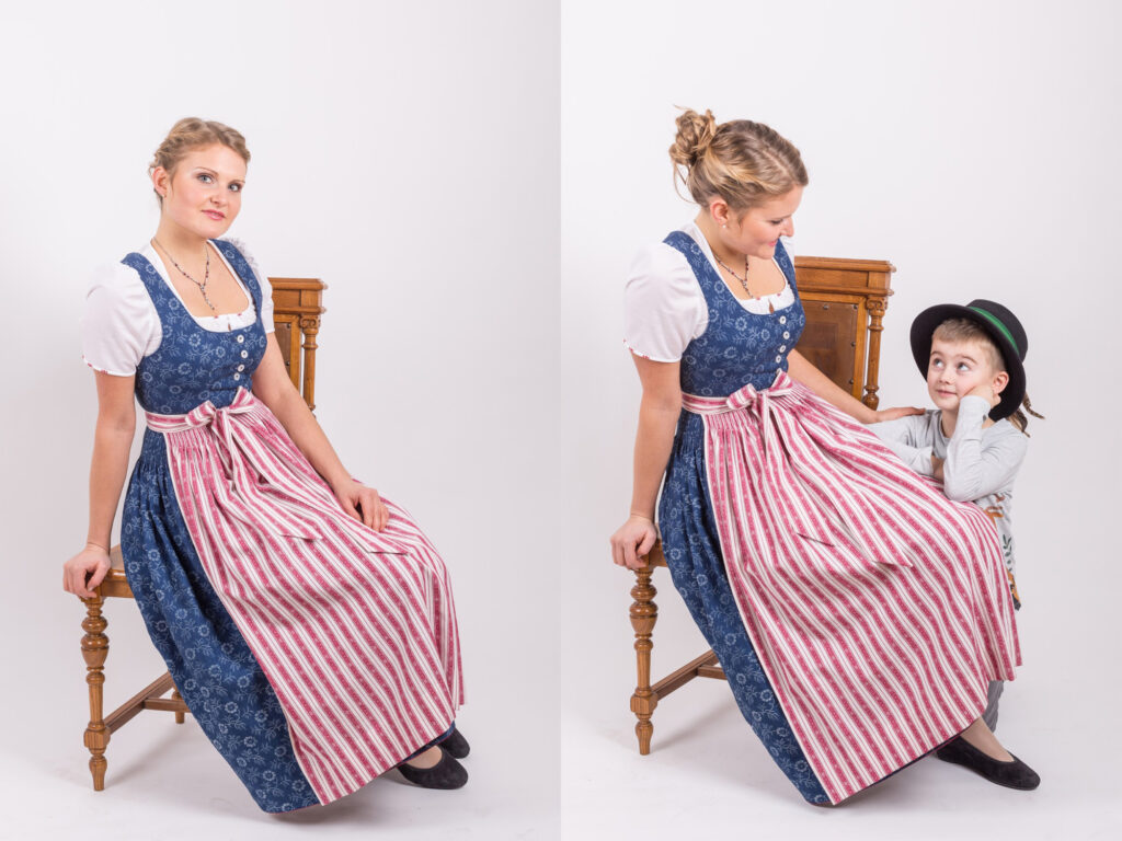 Ritas Tracht: Blaudruck