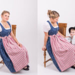 Von Hand gefertigte Tracht