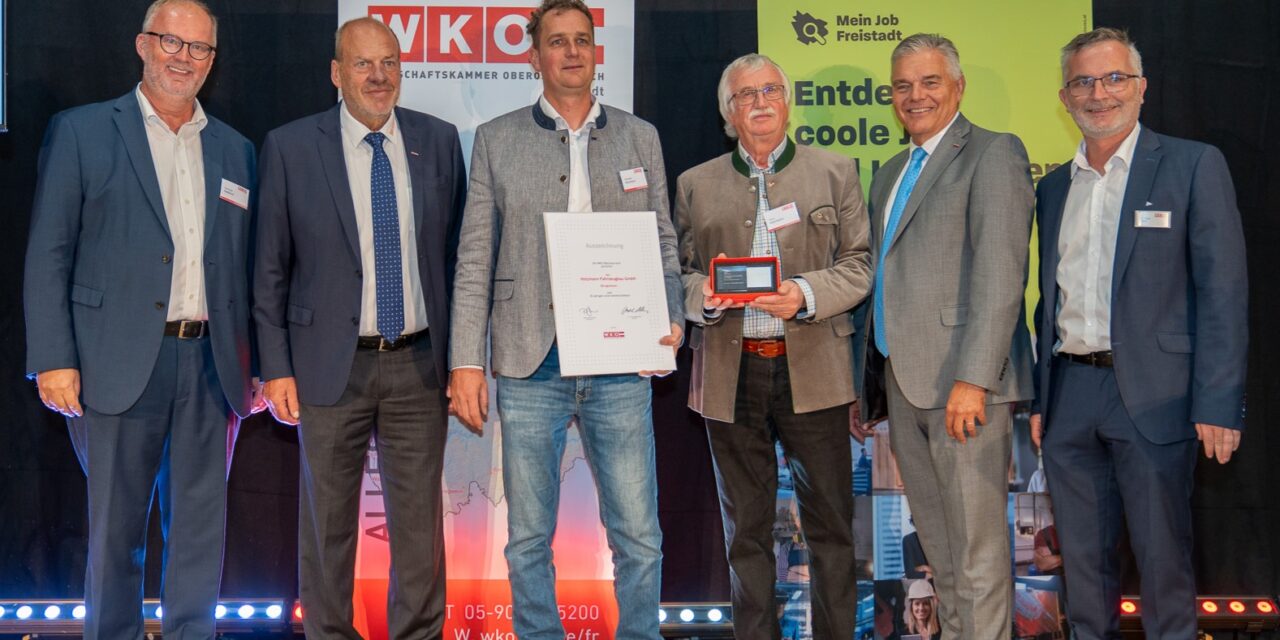 Bestens besuchter Wirtschaftsempfang der WKO Freistadt mit Florian Brungraber bei Holzmann Fahrzeugbau in Königswiesen