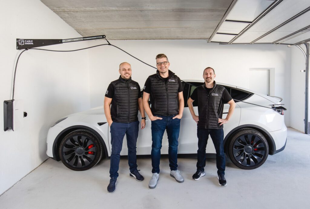 Cable Sherpa mit Team