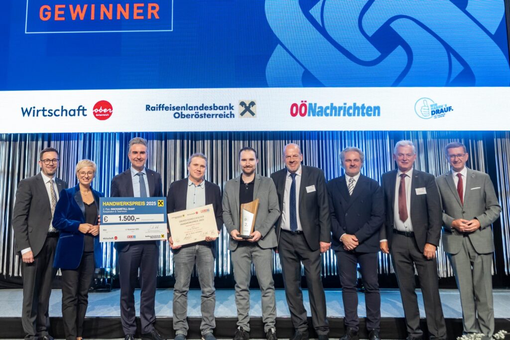 Handwerkspreis 2025 - Preisverleihung Innovametall & ASA Freistadt - Foto: Cityfoto