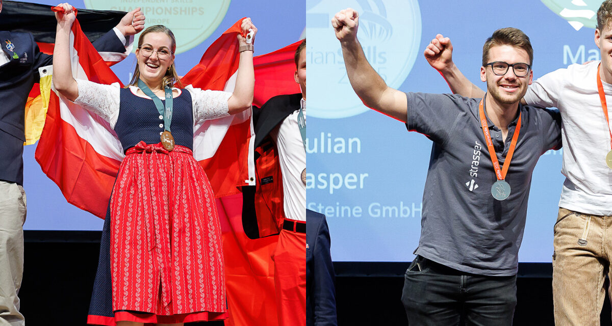 EM-Titel für Mühlviertler Steinmetze von Strasser