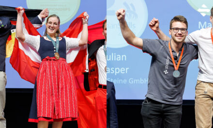 EM-Titel für Mühlviertler Steinmetze von Strasser