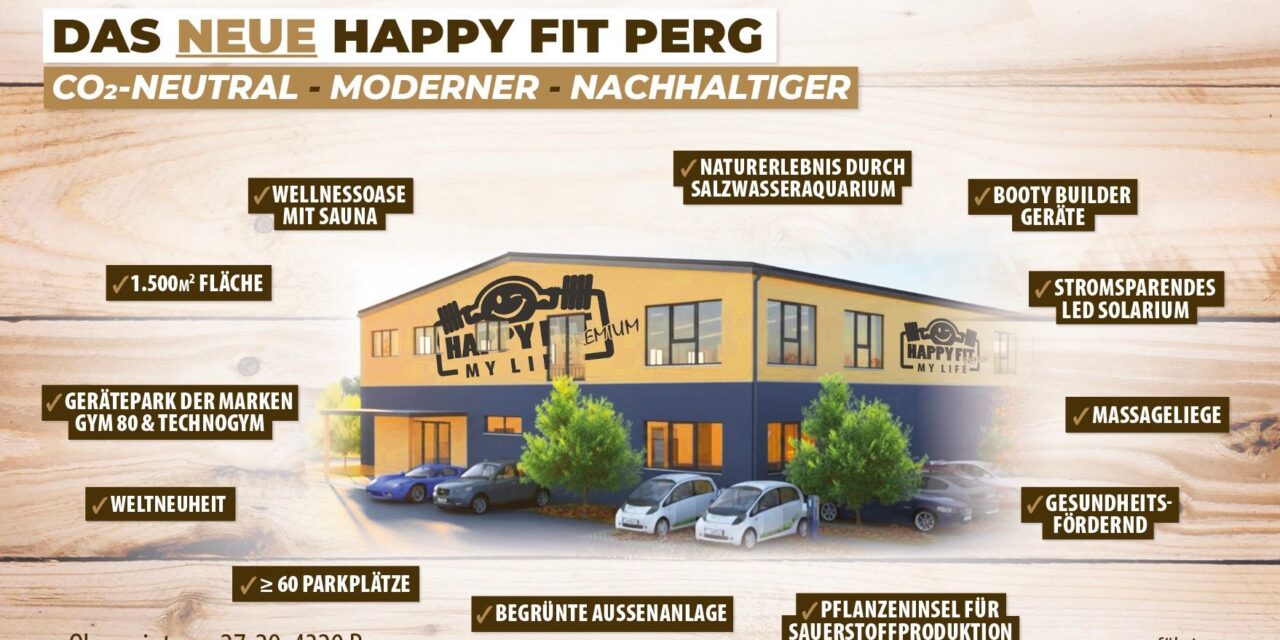 HappyFit baut erstes Fitnessstudio aus purem Massivholz