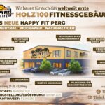 HappyFit baut erstes Fitnessstudio aus purem Massivholz